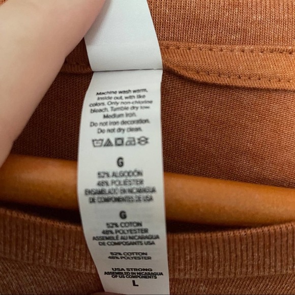 Hello Fall Handmade Tee Size Large - Picture 4 of 6